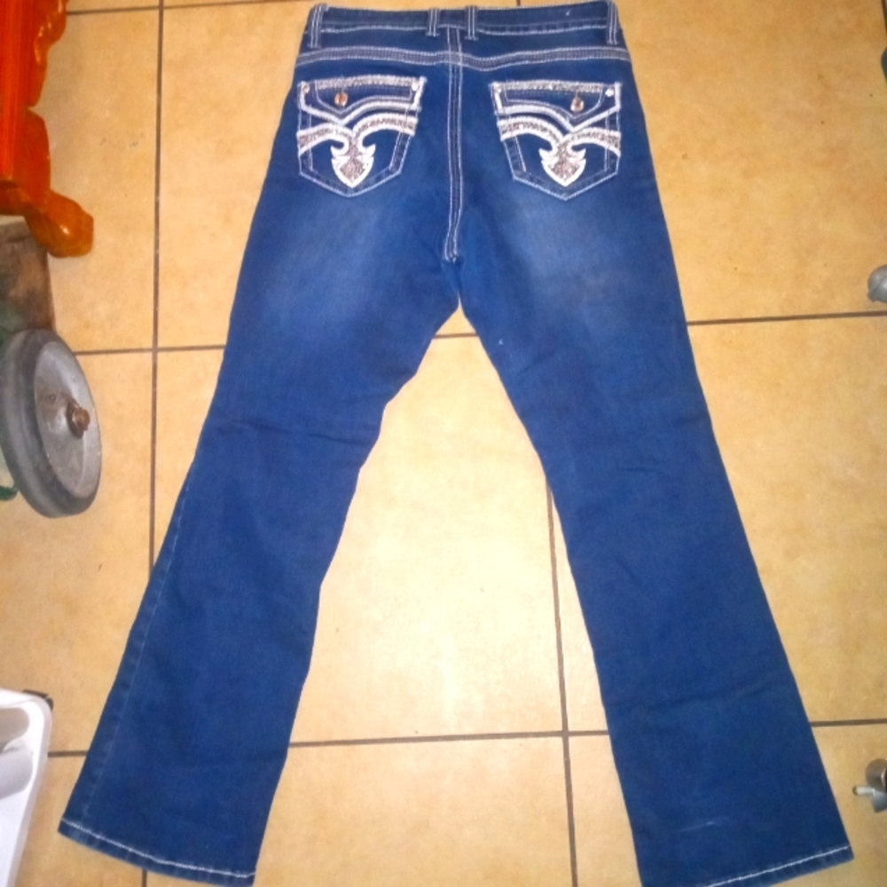 Rebel & Soul Jeans boot cut blue 12